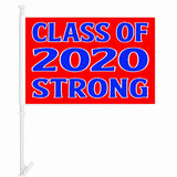 Senior Class Of 2020 Strong Car Flag